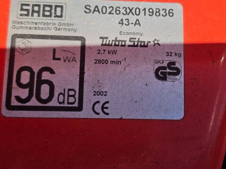 Tagliaerba: Sabo Turbo star  43A – Usato da Rain venduto da Fafan069 8
