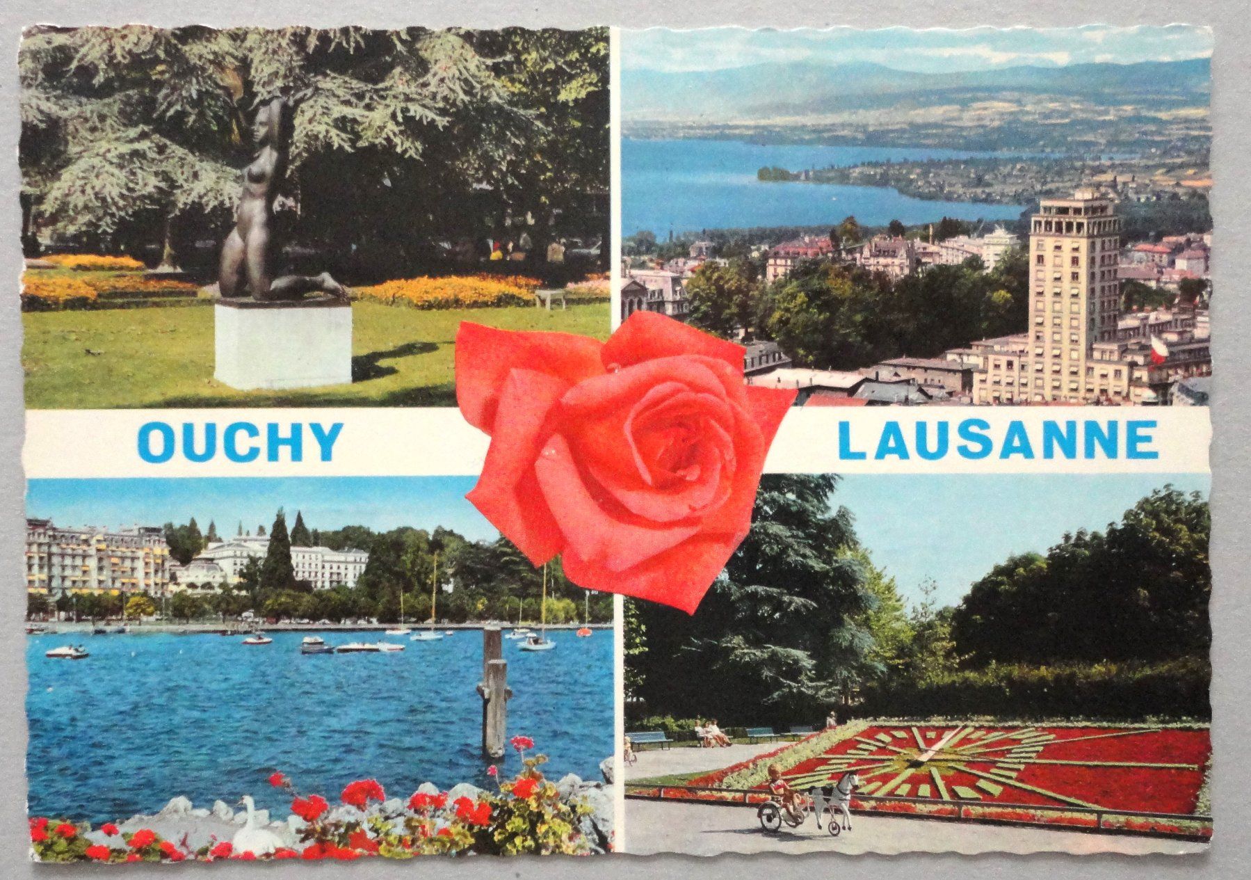 Cartoline postali: Ouchy - Lausanne – Usato da Fétigny venduto da Billy2miny