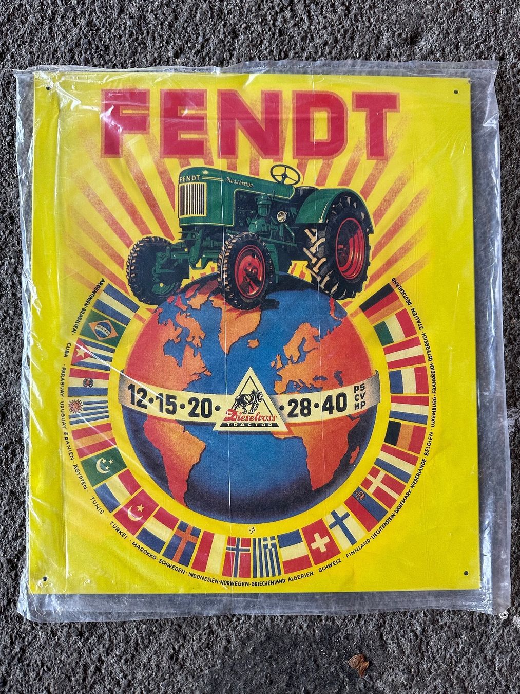 Insegne: Fendt diesel schlepper Traktor Oldtimer classic – Nuovo (secondo la descrizione) da Reinach AG venduto da rares75