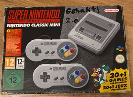 Super Nintendo Classic Mini + 2 Controller gehackt