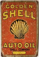 Shell Blechschild 20 x 30 cm. Kostenfreie Zustellung!
