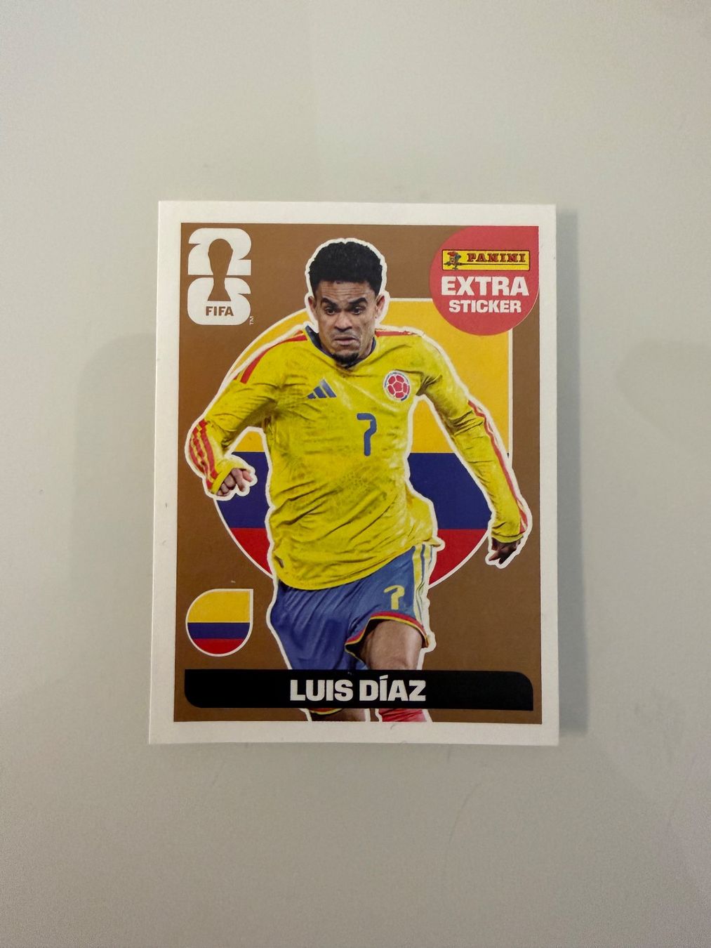Panini Sammelbilder & Trading cards: Panini WM 2026- Extra Sticker- Luis Diaz Bronze – Neu (gemäss Beschreibung) aus Castione von luc_77t5