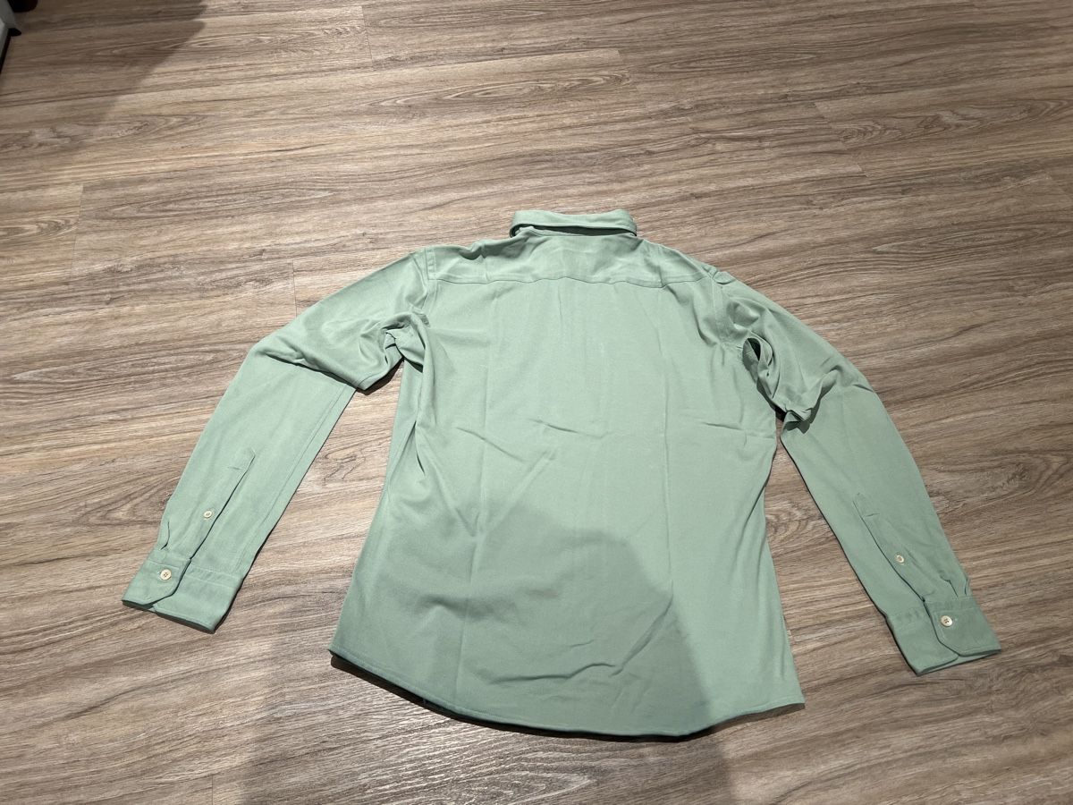 Magliette Polo: Pelikamo Elegantes mintfarbenes Langarmshirt – Usato da Lampenberg venduto da boom_123 2