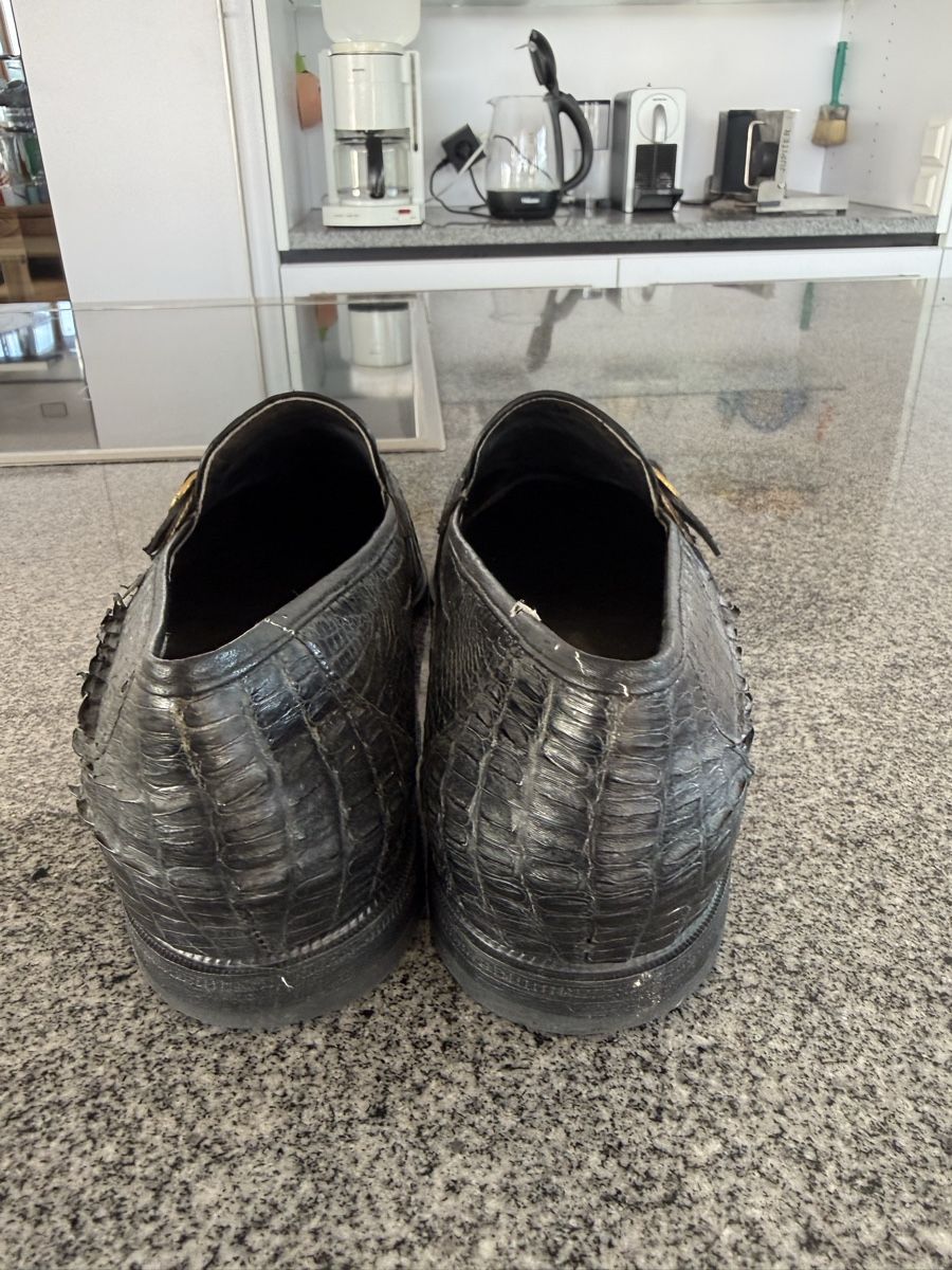 Scarpe da uomo: Echte Kroko- Schuhe Herren 42 – Usato da Thalwil venduto da gansjeanjacques 2
