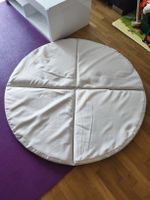 Runde Baby-Krabbelmatte / Spielmatte (Klappbar) – Ø 140 cm 