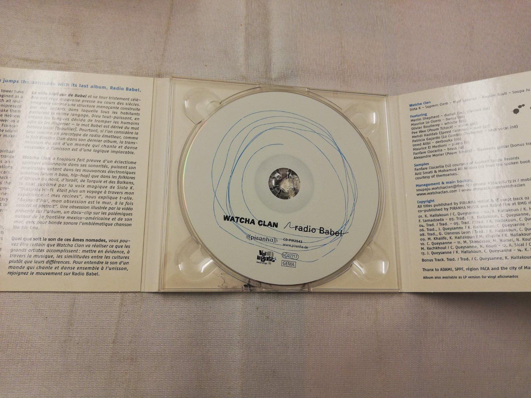 CD: WATCHA CLAN - RADIO BABEL – Usato da Bern venduto da Vinylsound.ch 2