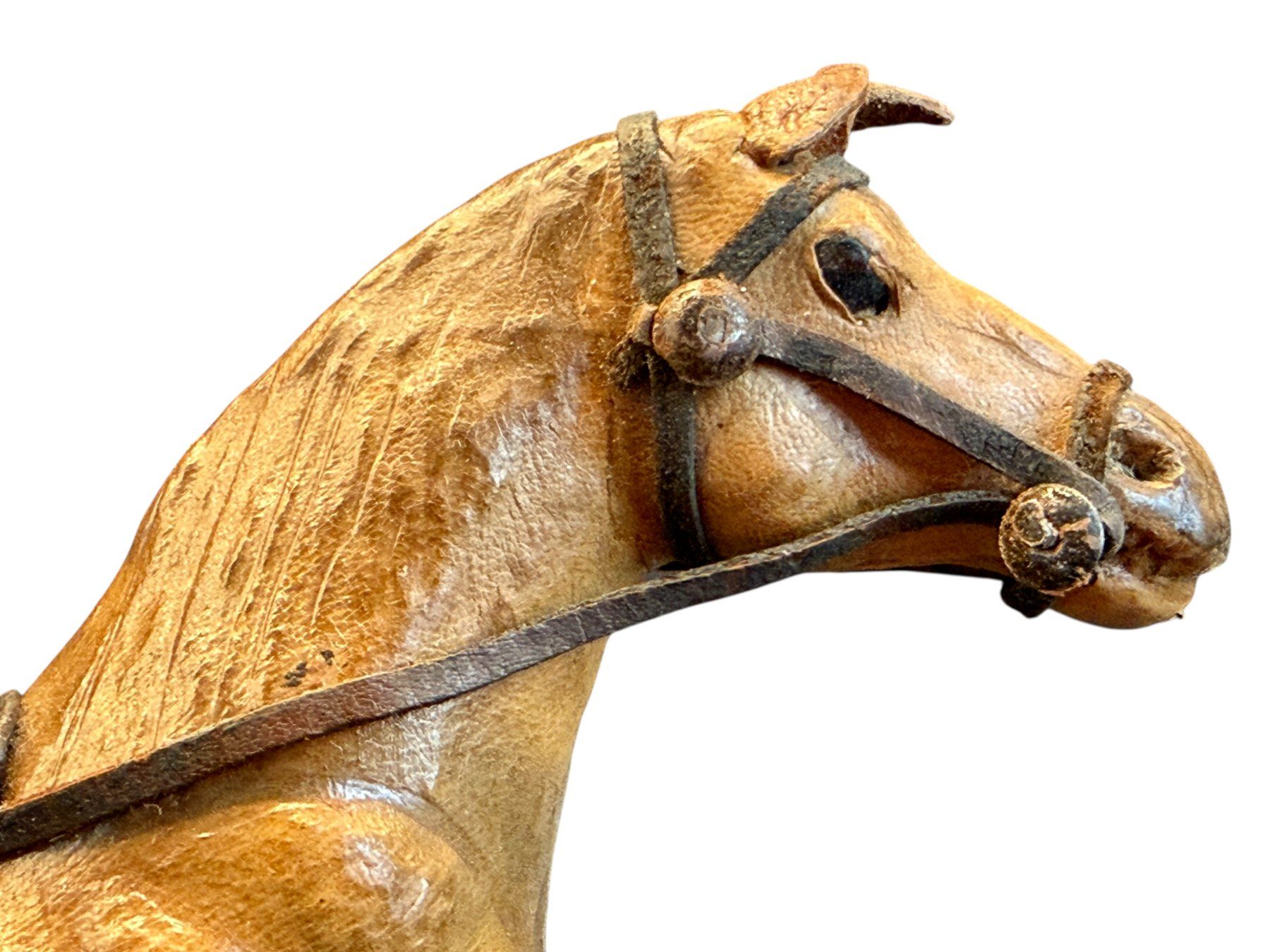 Figuren: Figurine de cheval vintage en cuir – Gebraucht aus Morges von vintiques 4