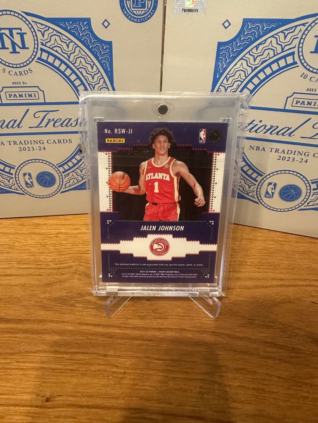Nba Sammelbilder & Trading cards: Carte NBA Jalen Johnson RC hoops patch – Gebraucht aus Vullierens von Gaara04 1