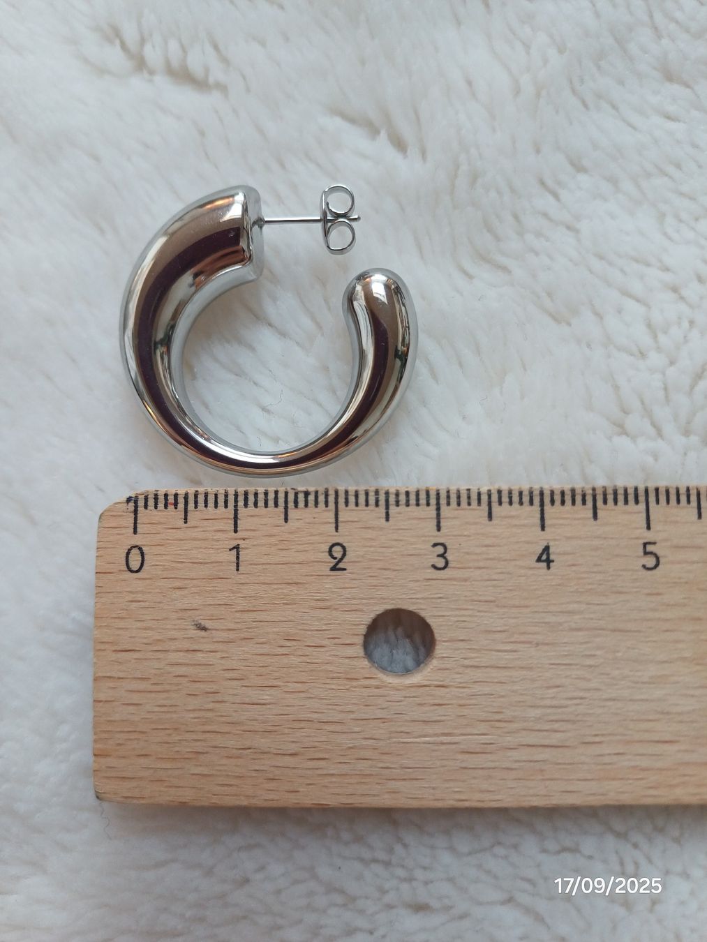 Orecchini pendenti & Orecchini a lobo: Creolen - Material: Edelstahl – Nuovo e nell'imballaggio originale da Würenlos venduto da Abracadabra26 5