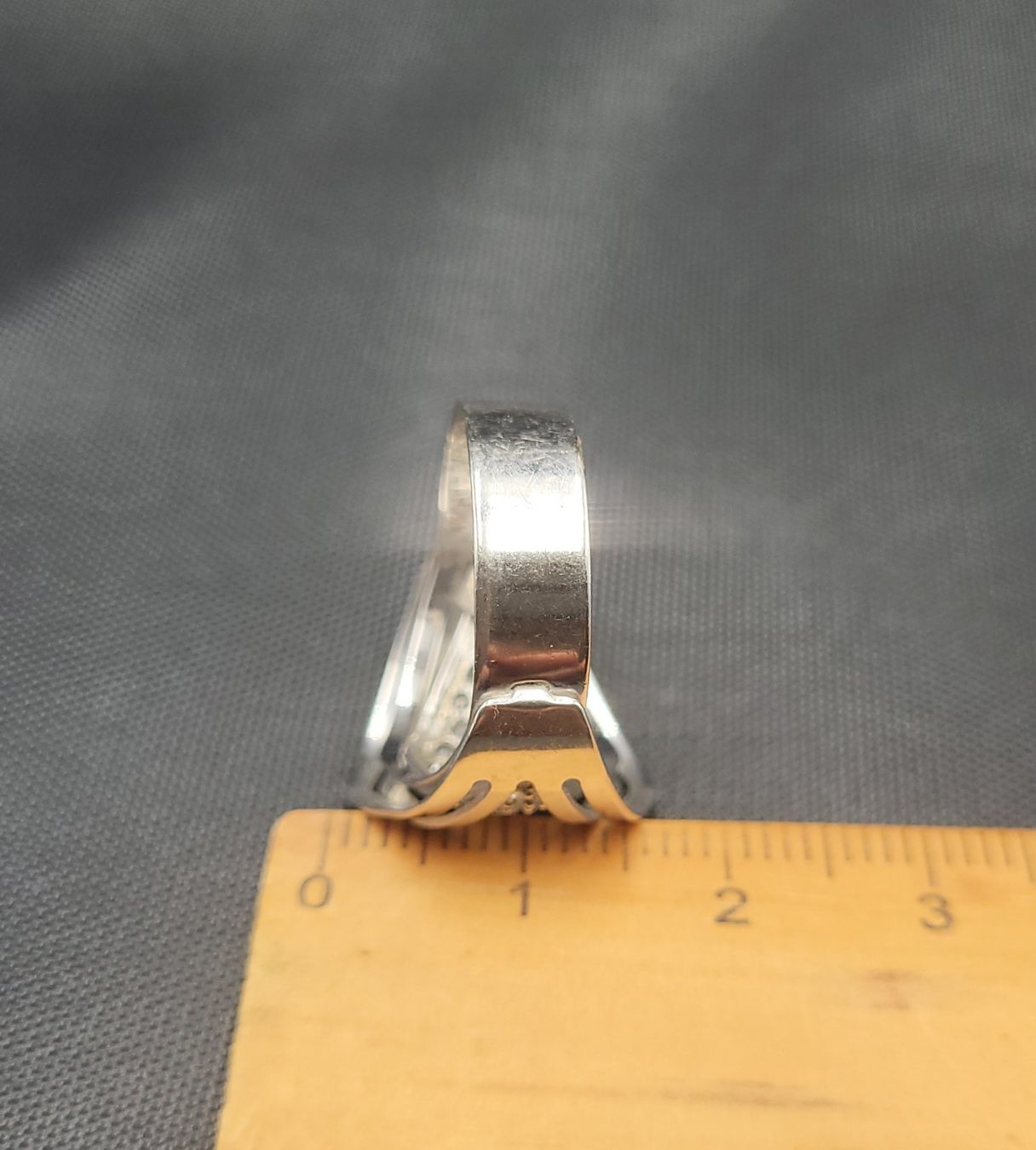Anelli: Gold 585 Weiss Gold Mit Steine – Usato da Wald ZH venduto da Dasilver 5