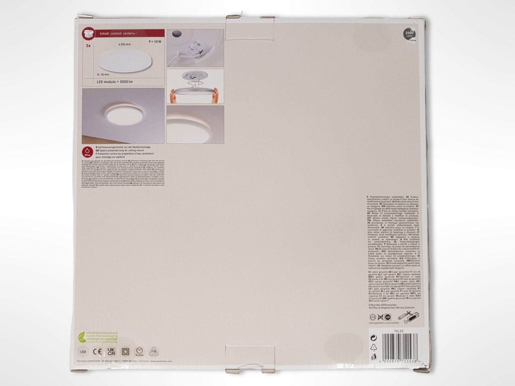 Paulmann Lampadari & plafoniere: PAULMANN Atria Shine Lampe – Usato da Suhr venduto da Restwert_Suhr 7