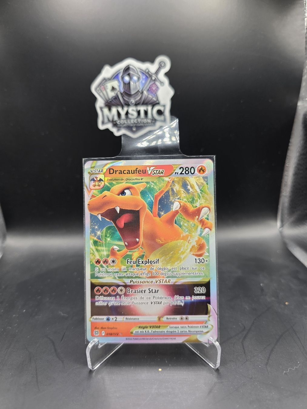 Pokémon Sammelbilder & Trading cards: Pokemon Dracaufeu Vstar – Gebraucht aus Beurnevésin von Mystic-Collection