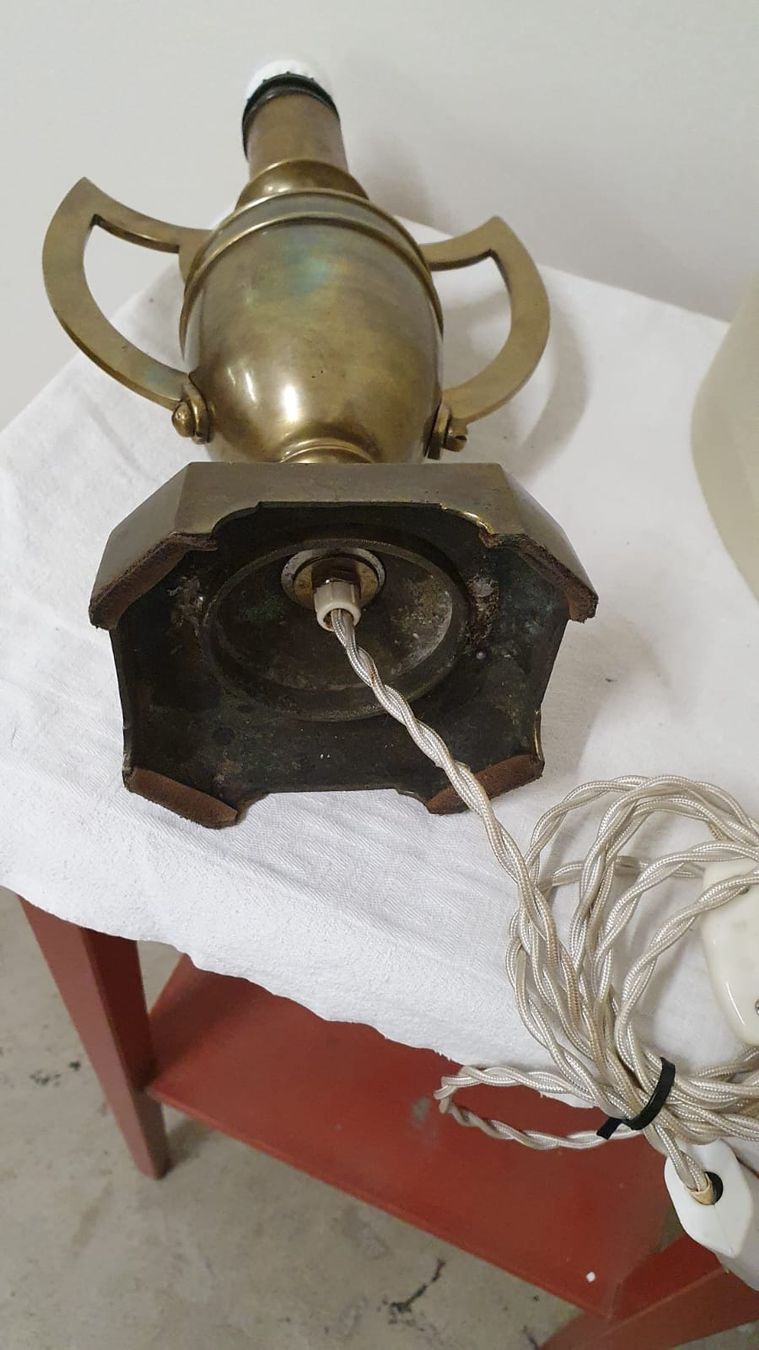 Lampen: TISCHLAMPE AUS MESSING – Gebraucht aus Dietikon von brocki-eyra 7
