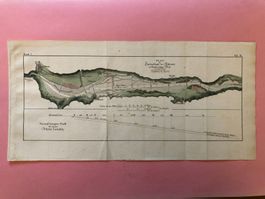 de la Nicca: Plan Correction des Rheins im Domleschger Thal