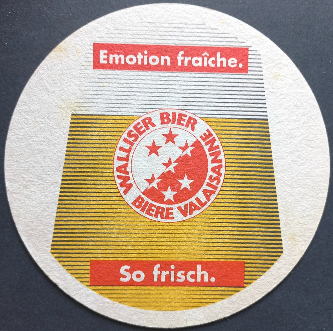 Sottobicchieri: Bierdeckel - Walliser Bier - CH – Usato da Niederuzwil venduto da lubimaja
