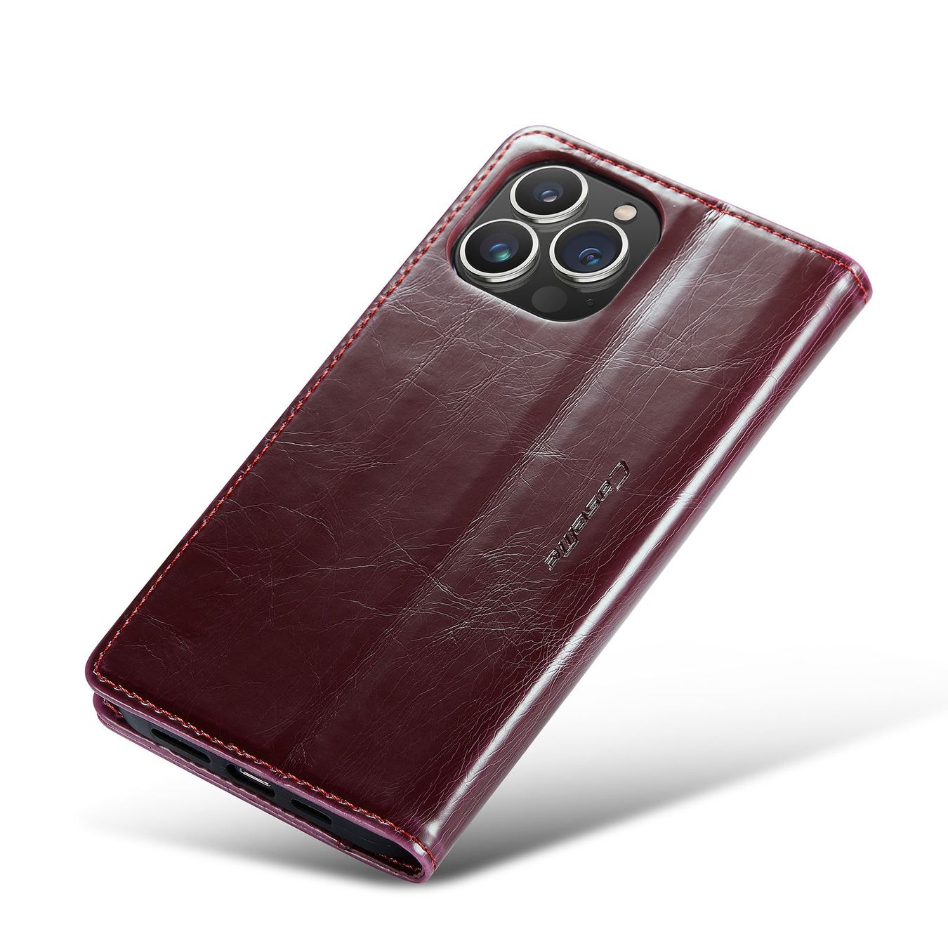 Cover & Protezioni schermo: CaseMe iPhone 14 Pro Leder Luxus Case – Nuovo e nell'imballaggio originale da Zürich venduto da Store-247 7