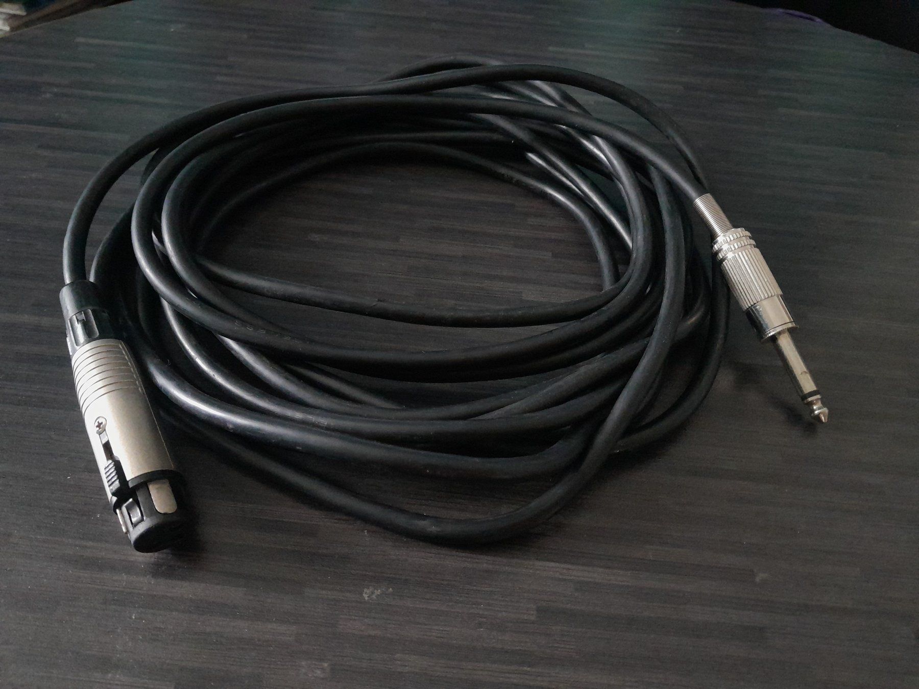 Cavi: XLR / Klinke Kabel, 6m, Schwarz l! – Usato da Steffisburg venduto da FutureOne