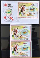 1992 - Gibraltar -GB -PHILANIPPON 91´ FDC  + Blocks **+ ET