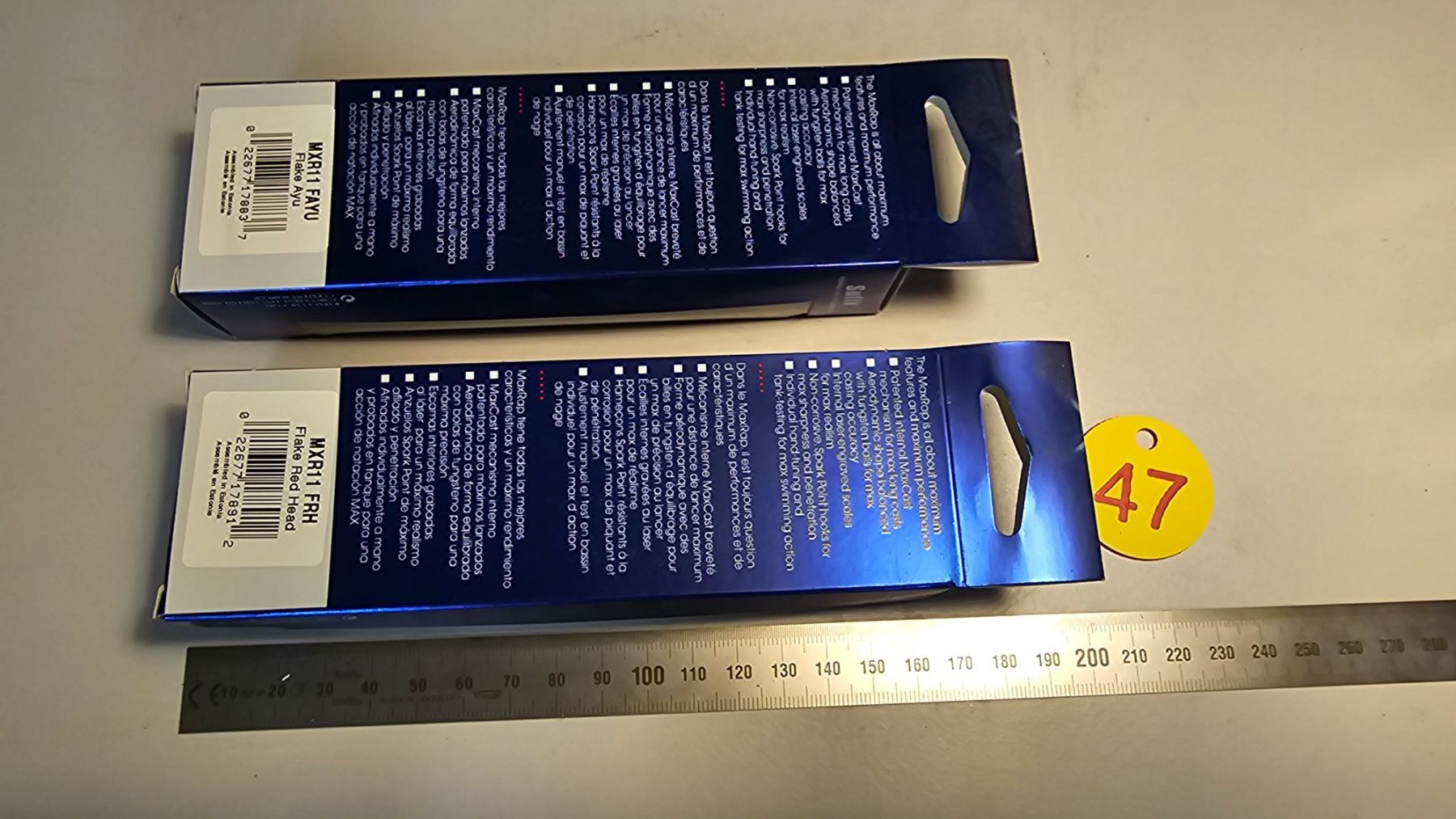 Rapala Esche: 2 Rapala Maxrap Köder, neu & OVP, Top Zustand, Max Casting – Nuovo e nell'imballaggio originale da Abtwil SG venduto da Fischerei_Artikel 2