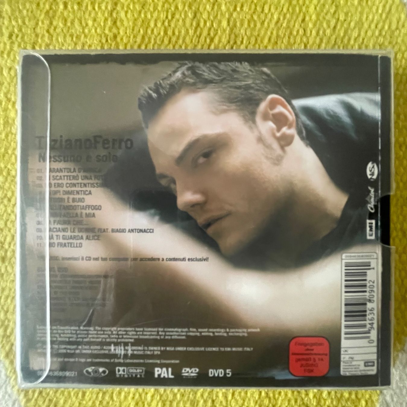 CD: TIZIANO FERRO-CD+DVD NESSUNO E SOLO LIMITED EDITION – Usato da Rorschacherberg venduto da CD-Roli 3