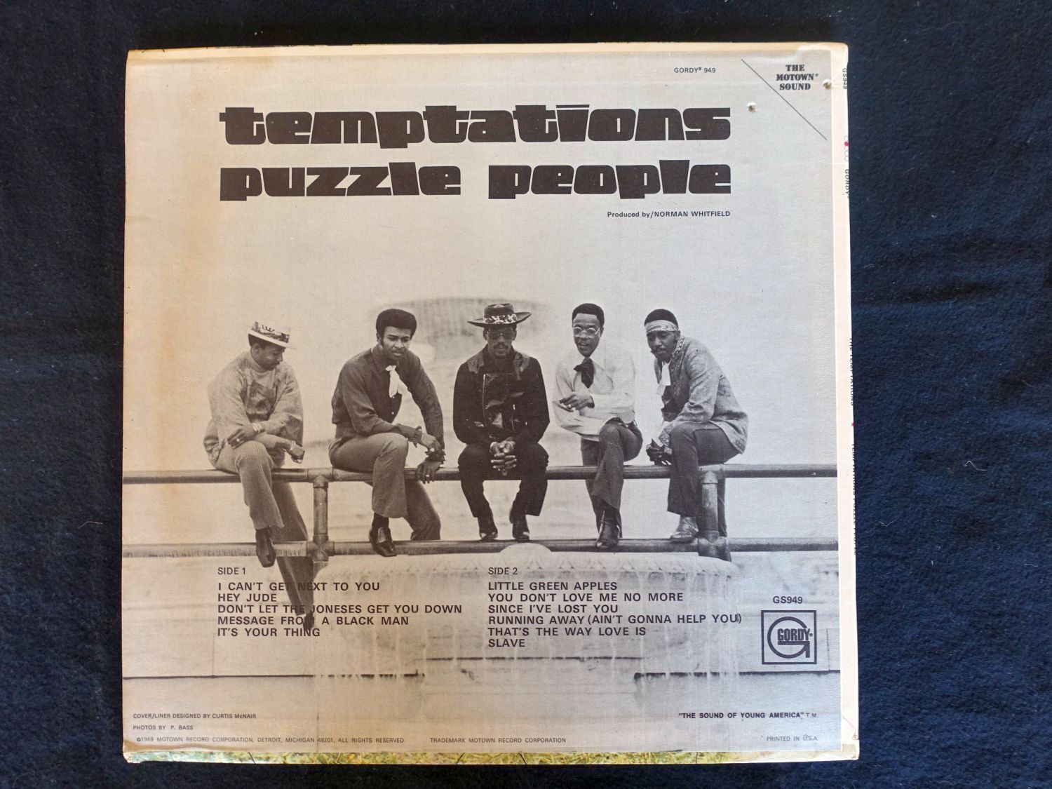 Dischi in vinile: LP Temptations Puzzle People Gordy – Usato da Gutenswil venduto da Optico 1