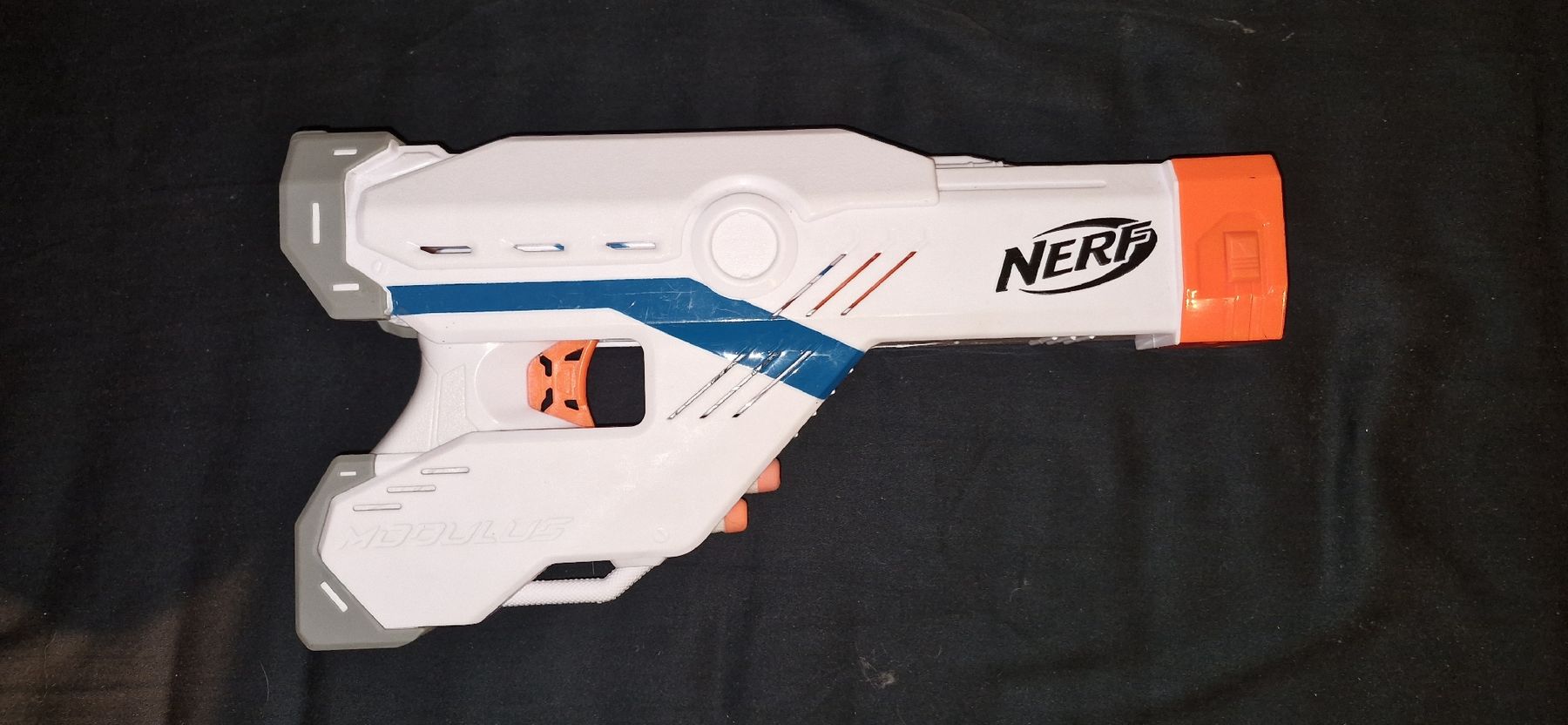 Nerf Giocattoli: Nerf Mediator Schulterschtütze mit Pistole – Usato da Seon venduto da Nolaaag 2