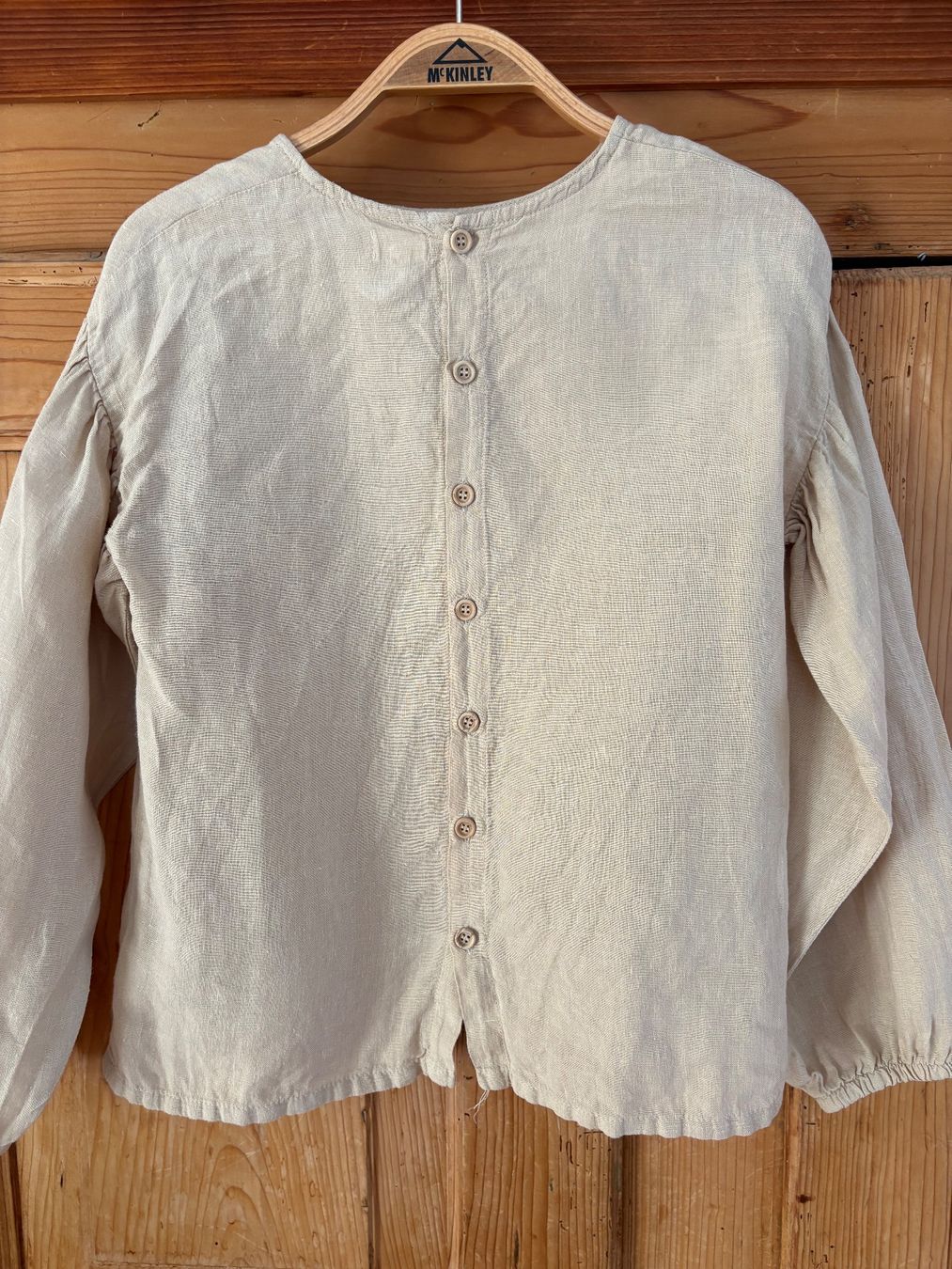 Camicette, T-shirt & Top: The Simple Folk Leinenbluse – Usato da Bern venduto da Esaura7 2