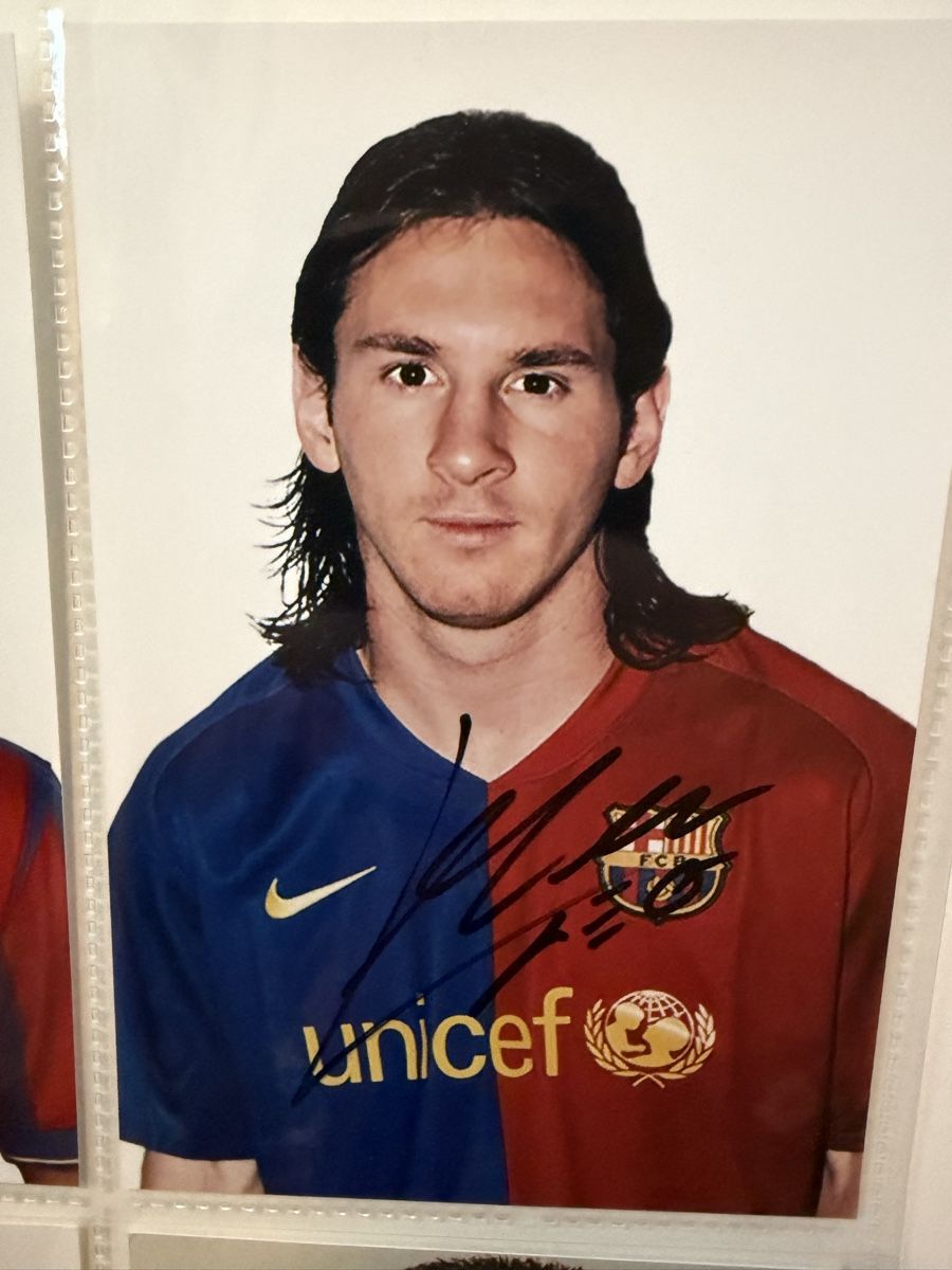Autographes: Lionel Messi original Autogramm – D'occasion à Widnau par Spetz