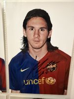Lionel Messi original Autogramm