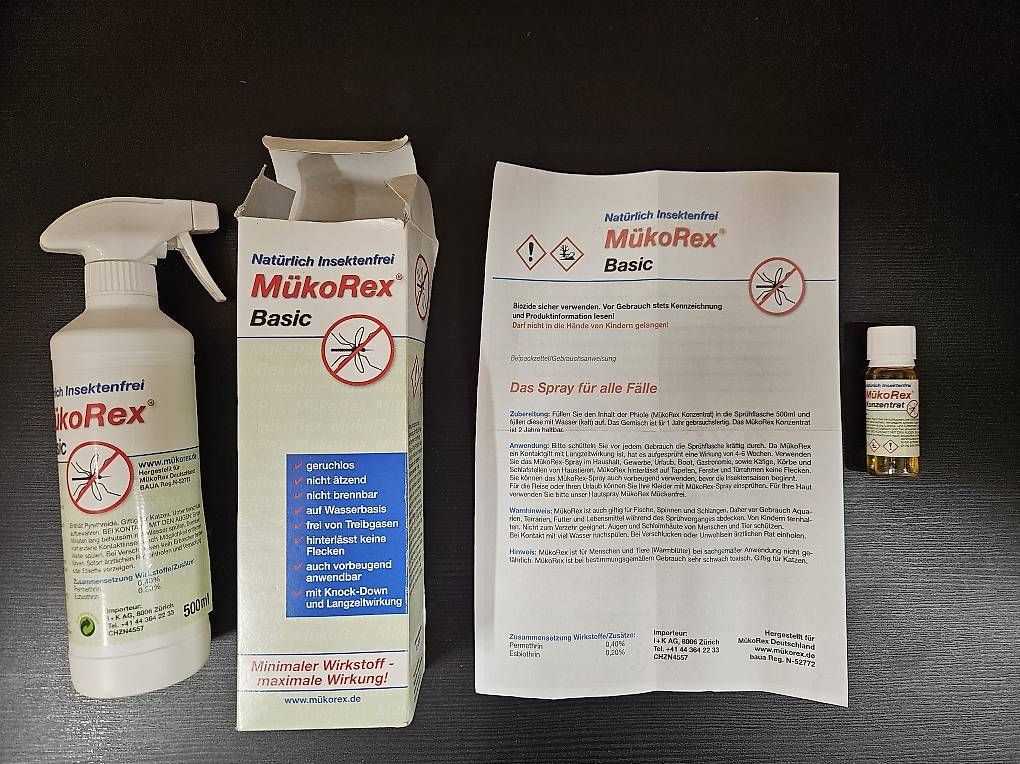 Pflegeprodukte: MükoRex Insekten-Abwehrmittel – Gebraucht aus Luzern von