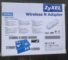 ZyXEL Wireless N USB Adapter NWD-271N 300 Mbps neu