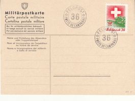Feldpost Wi 22 auf Militär PK