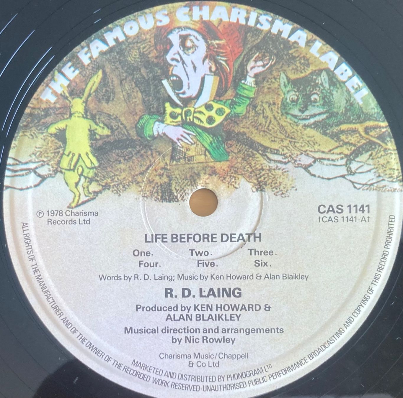 Schallplatten: R.D. LAING - LIFE BEFORE DEATH – Gebraucht aus Poliez-Pittet von Newtown-Records 3