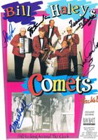 Bill Haley's Original Comets Autogramm Fotokarte 20x30cm