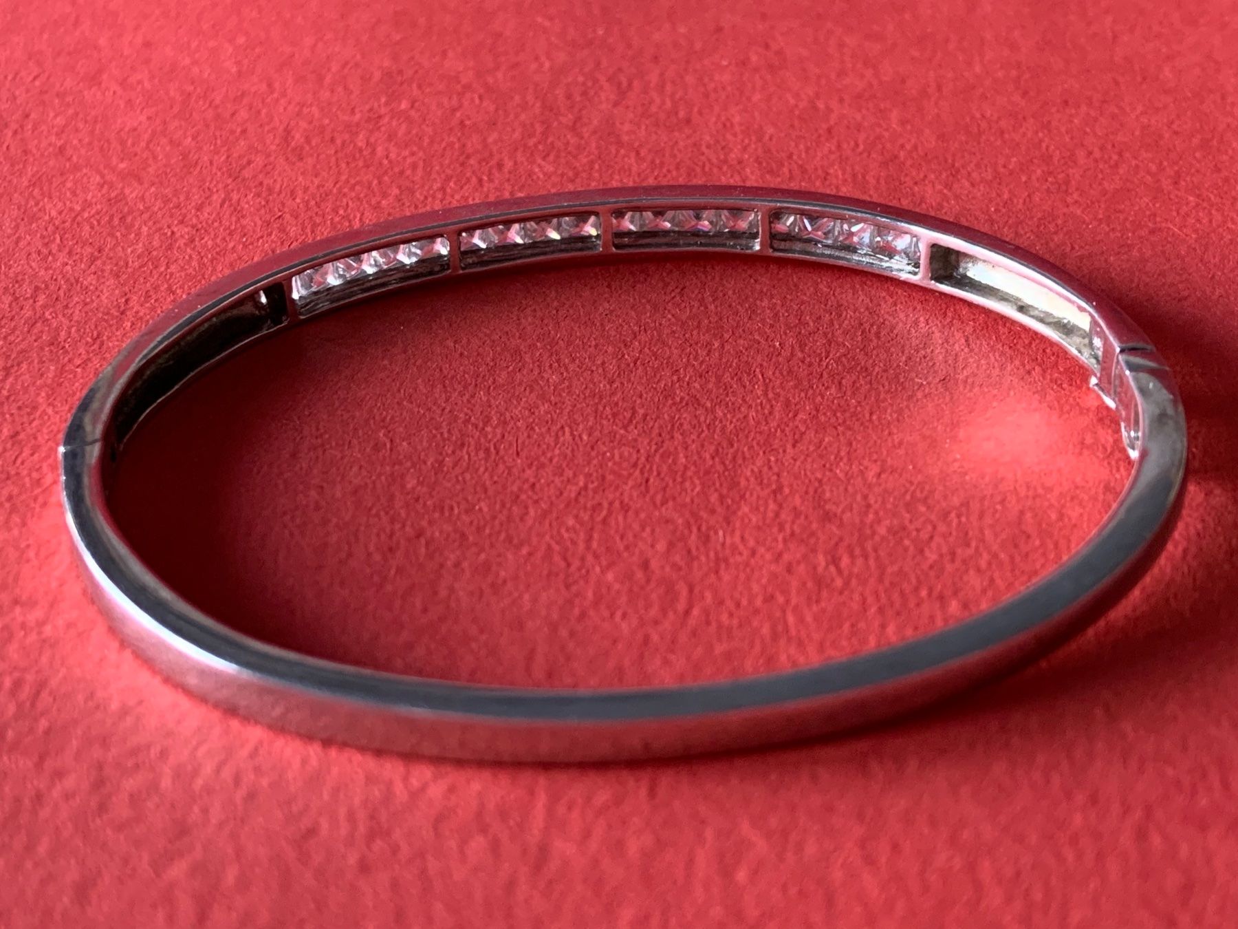 Bracciali & Braccialetti: Silberarmreif Glitzersteinchen edel – Usato da Dittingen venduto da Bijoubelle 8