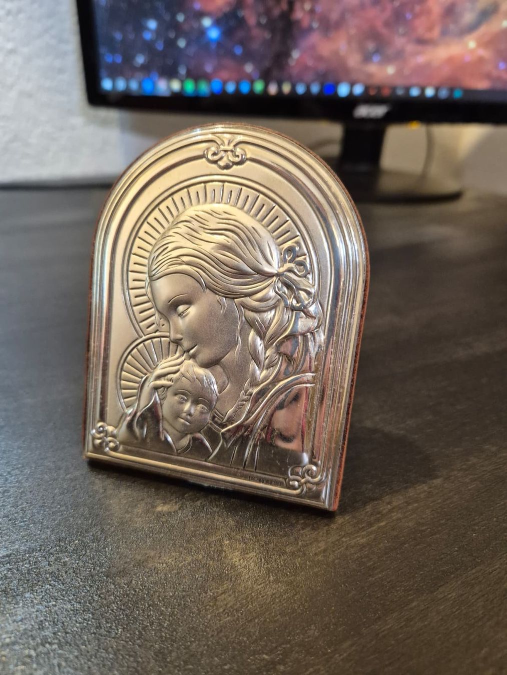 Medaglie: Religious Silver Medal Stand - read description – Usato da Locarno venduto da Johnnys_Retro_Shop 6
