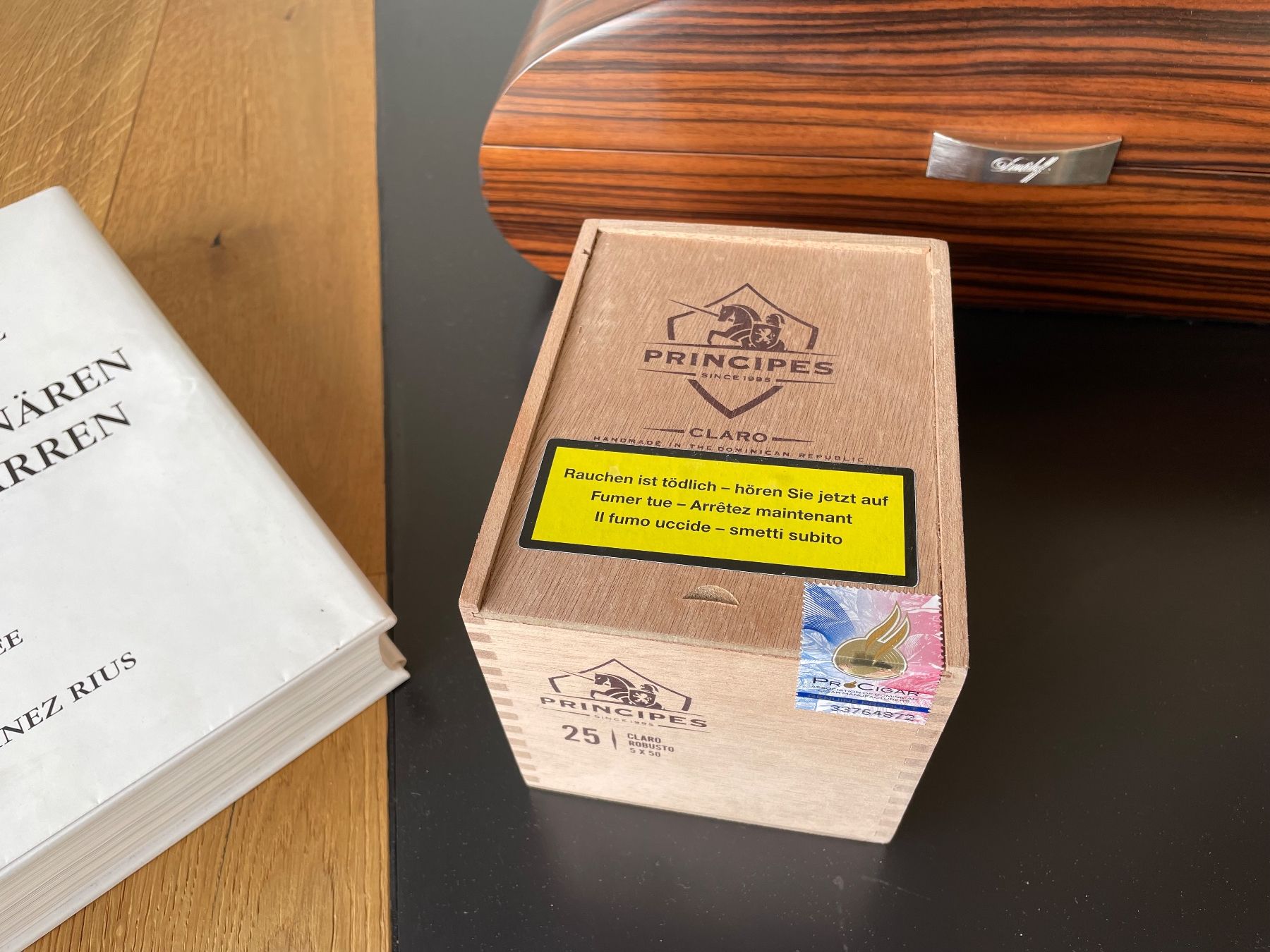 Sigari: 25 Principes Claro Robusto – Usato da Appenzell Steinegg venduto da trachsler1978
