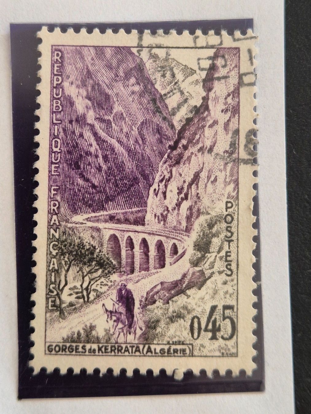 Tutti i francobolli: Gorges de Kerrata – Usato da Lausanne venduto da lugia1998