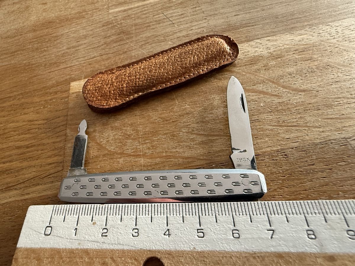 Taschenmesser: Antikes Taschenmesser Sackmesser Metal – Gebraucht aus Goldach von Messerguru 4