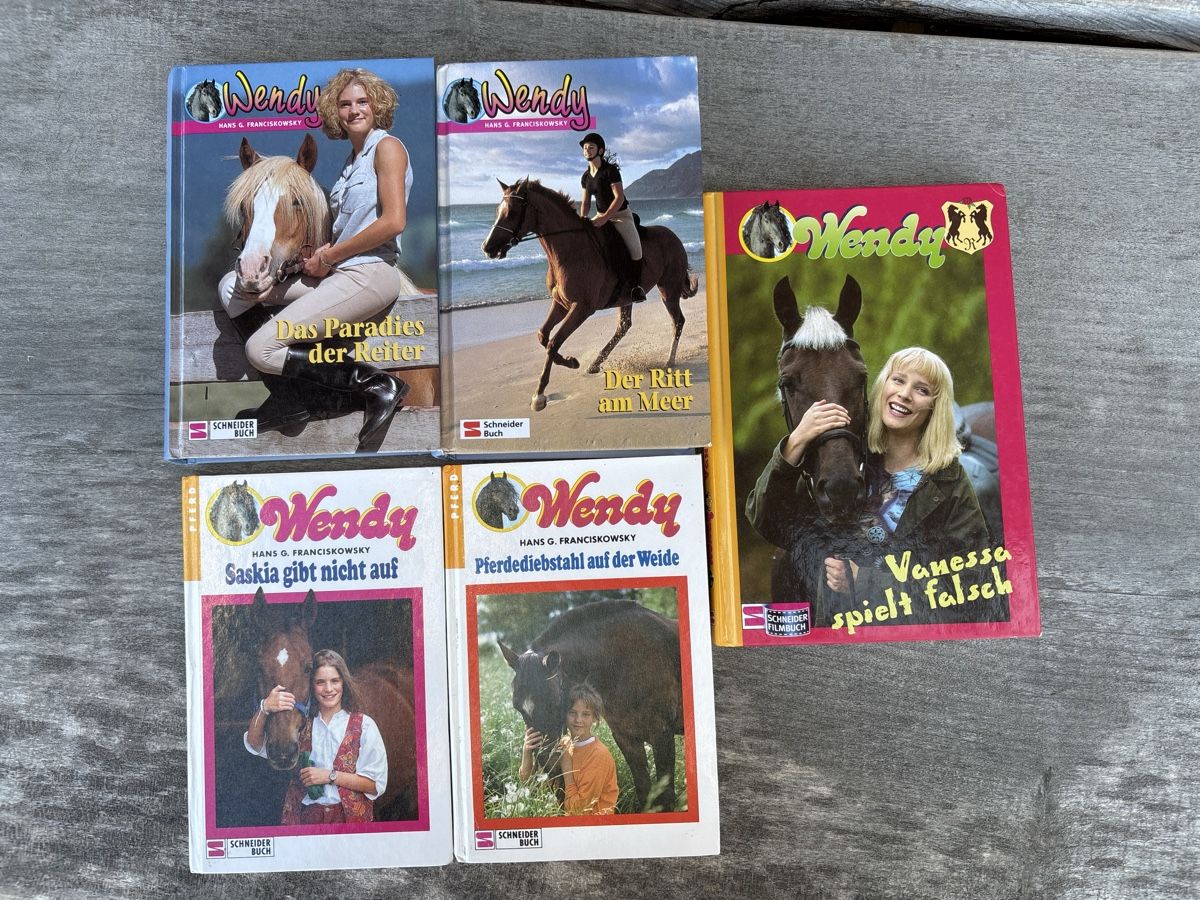 Bücher: Wendy Buch 6 Stk. Pferdeabenteuer – Gebraucht aus Schattenhalb von jarowilli