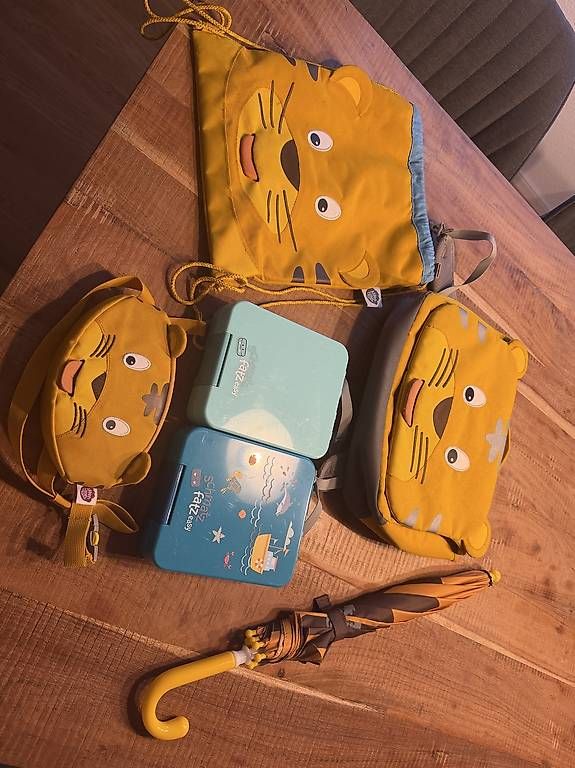 Affenzahn Zaini: Affenzahn Kindergarten-Set Tiger – Usato da Romanshorn venduto da ste_zw5t