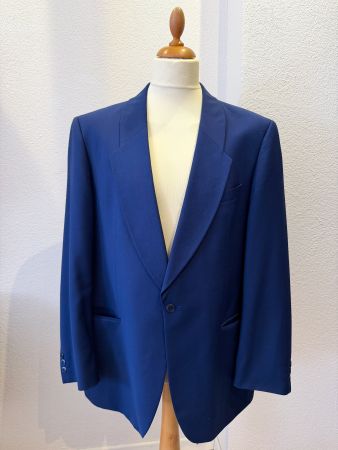 Wilvorst Herren Sakko Gr. 52 Blau – 100% Schurwolle