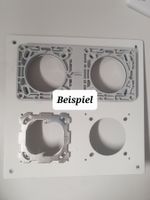 Feller Montageplatte NUP UP Montageplatte 2×2
