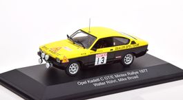 OPEL KADETT C GT/E #13 MINTEX RÖHRL 1977 1:43 CMR