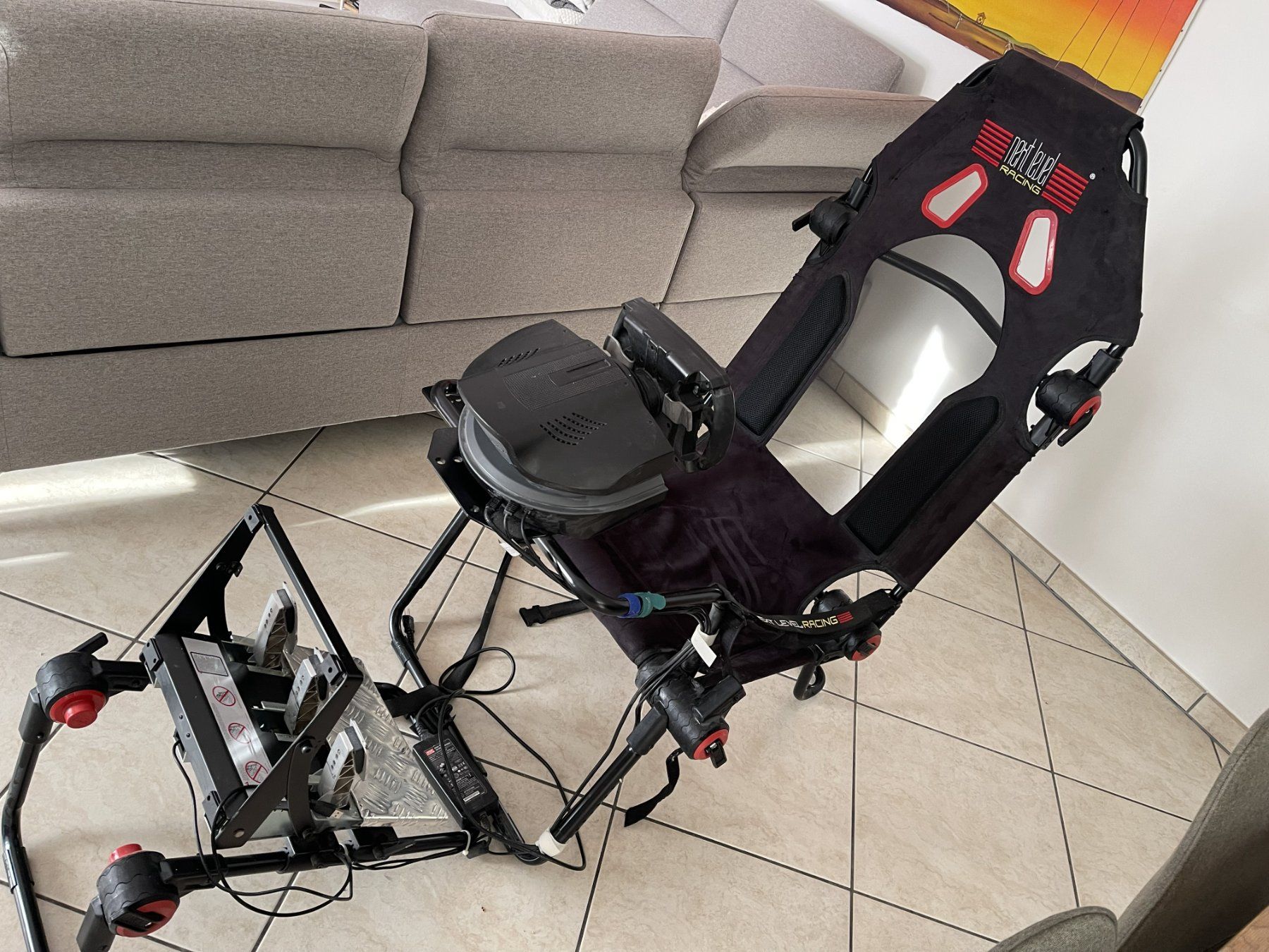 Thrustmaster Controller: Thrustmaster T500 RS + F1 Add-on Wheel + Next Level Racing – Usato da Solduno venduto da Davidx