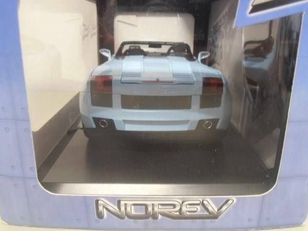 Lamborghini Modellautos: Lamborghini Gallardo Spyder , Norev 1:18 – Neu und originalverpackt aus Goldach von Feivel9 4