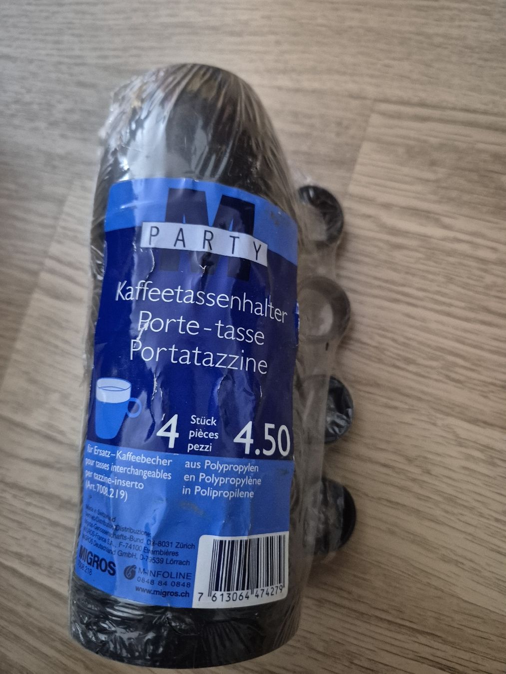 Supporti a parete: Kaffeetassenhalter Schwarz – Usato da Langenthal venduto da Polarisstern