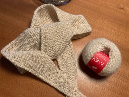 Sophie Scarf (Schal)  Wolle Angora Lamé