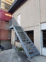 Aussentreppe Metall verzinkt
