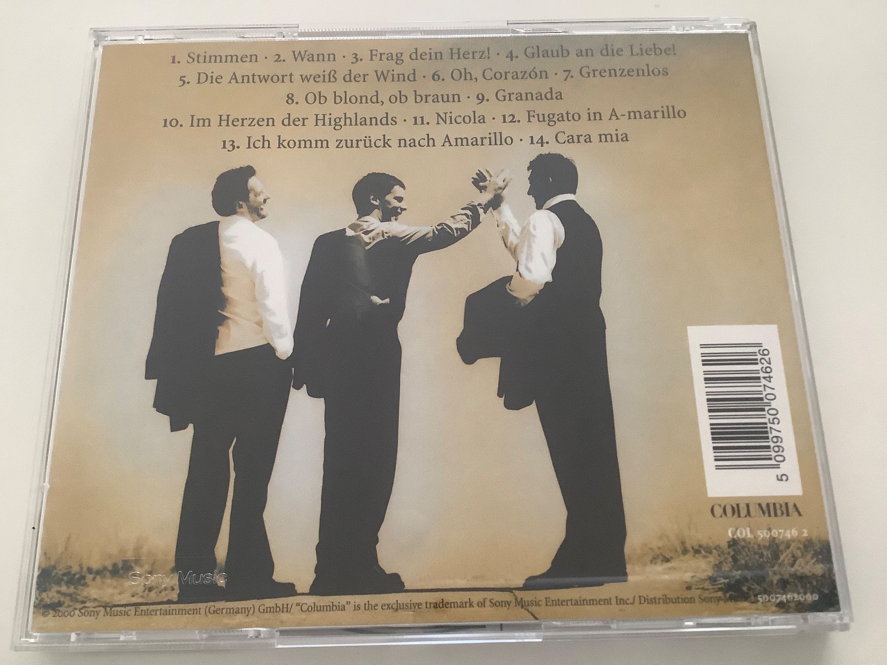CD: Die jungen Tenöre : Stimmen / 2000 – Usato da Dübendorf venduto da Shreck 1